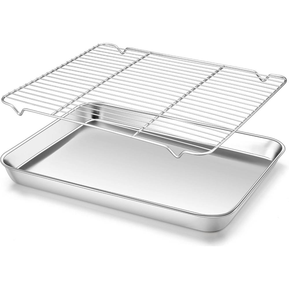 Camping Cooking Dishes - Loyang Multifungsi dengan Rak Kawat Baja