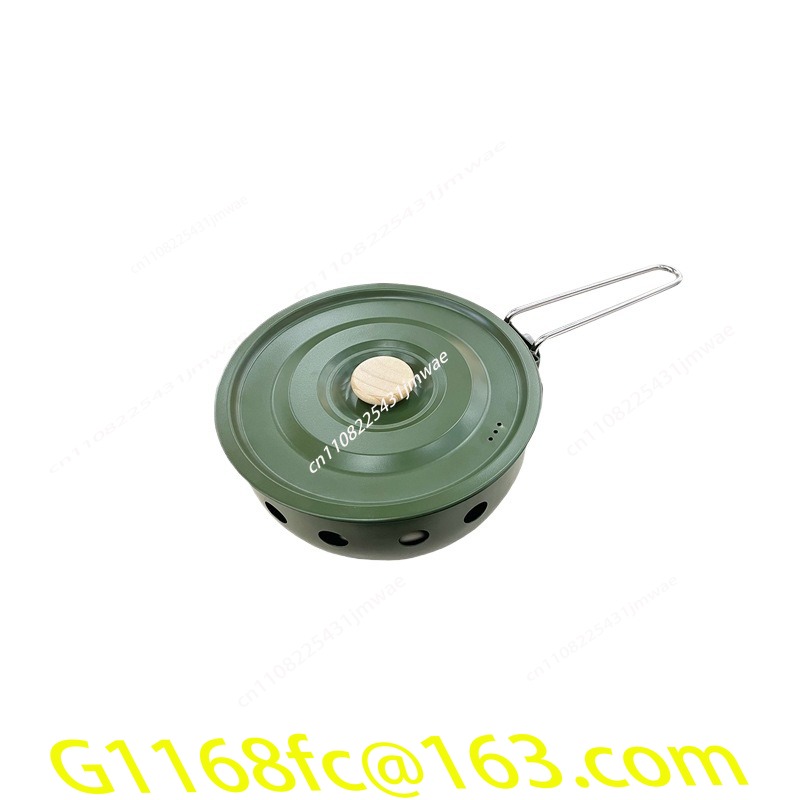 Camping Cooking One Pot - Kompor Kartu Portabel untuk Memasak, Menggoreng,