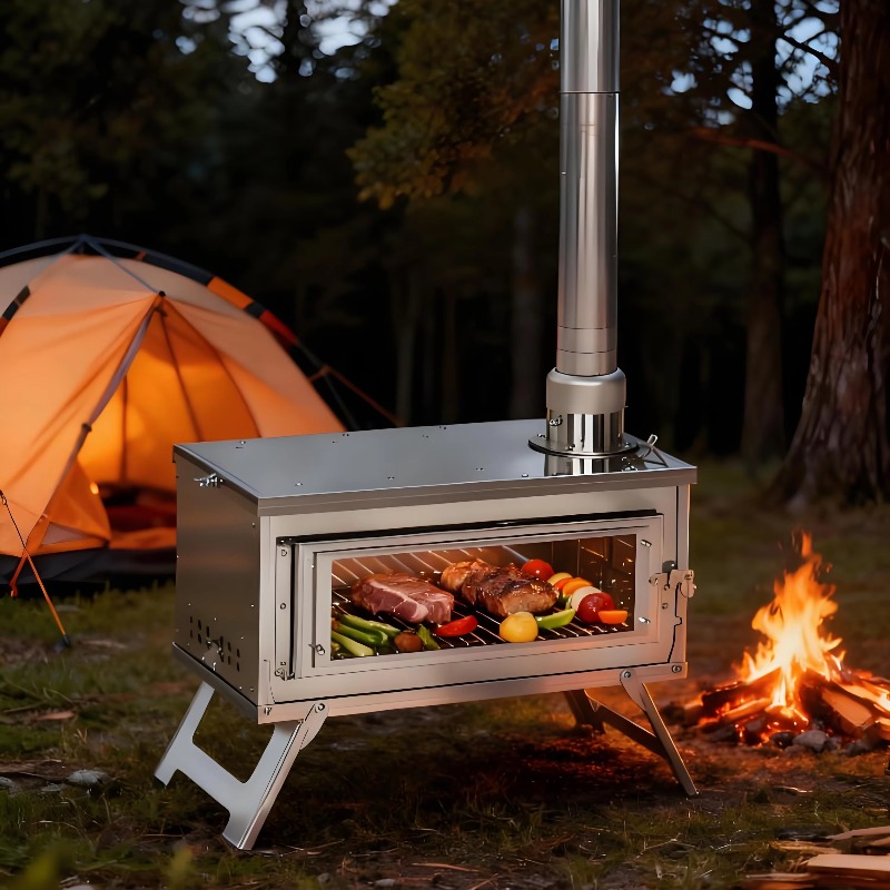 Camping Cooking Must Haves - Kompor BBQ Stainless Steel yang Wajib