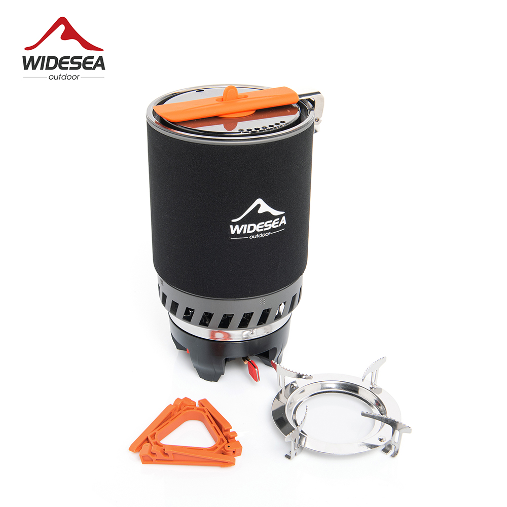 Camping Cooking Kit - Sistem Memasak Camping Widesea dengan Penukar