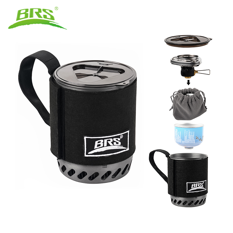 Camping Cooking One Pot - BRS 61 panci pembakar panas berkemah,