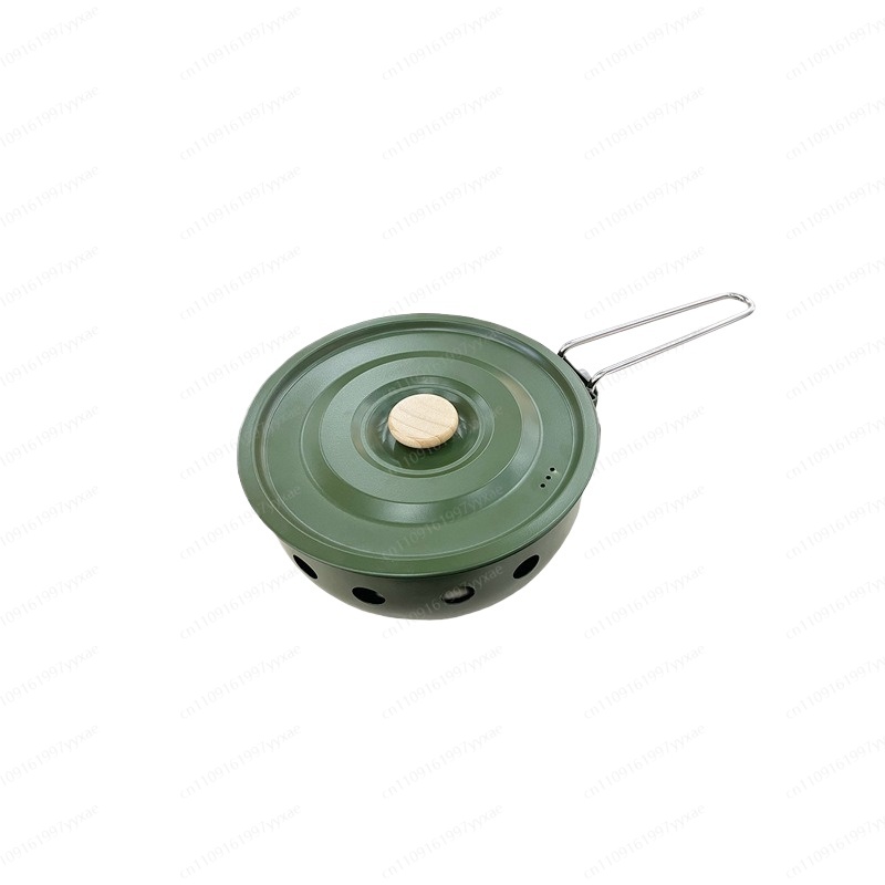 Camping Cooking One Pot - Kompor Kaset Portabel Outdoor All-in-One, Peralatan