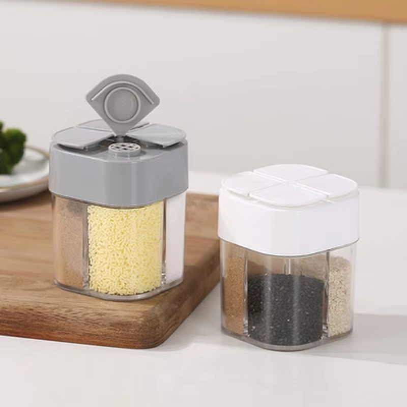 Camping Cooking Kit - 4 in 1 Wadah Bumbu Plastik