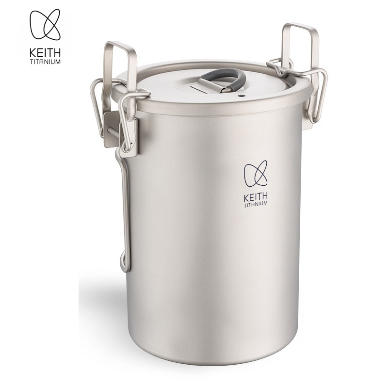 KEITH Panci Nasi Titanium Murn - Camping Hiking Cooking ulasan dan harga