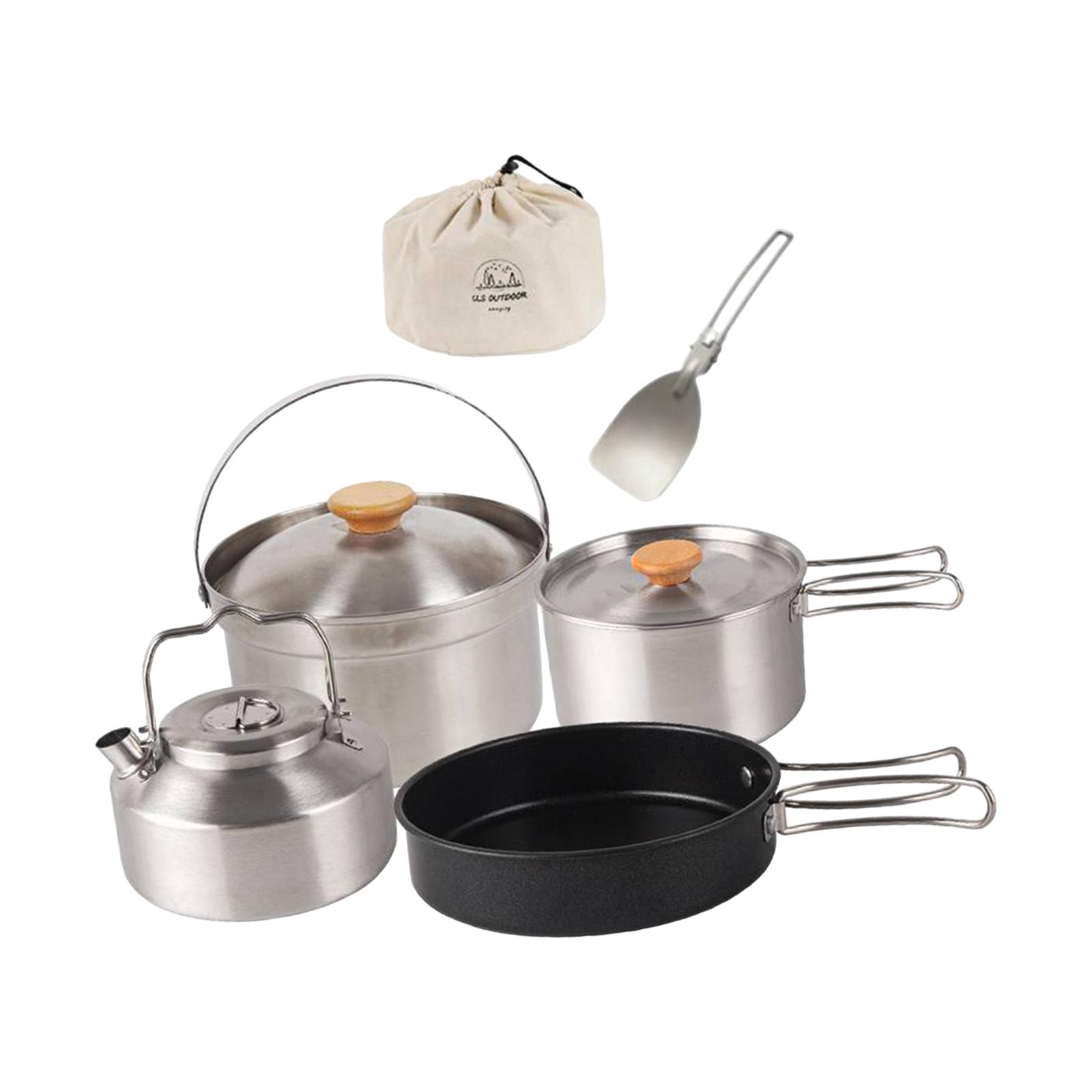 Peralatan Masak Berkemah Peral - Camping Cooking Set Non Stick ulasan dan harga