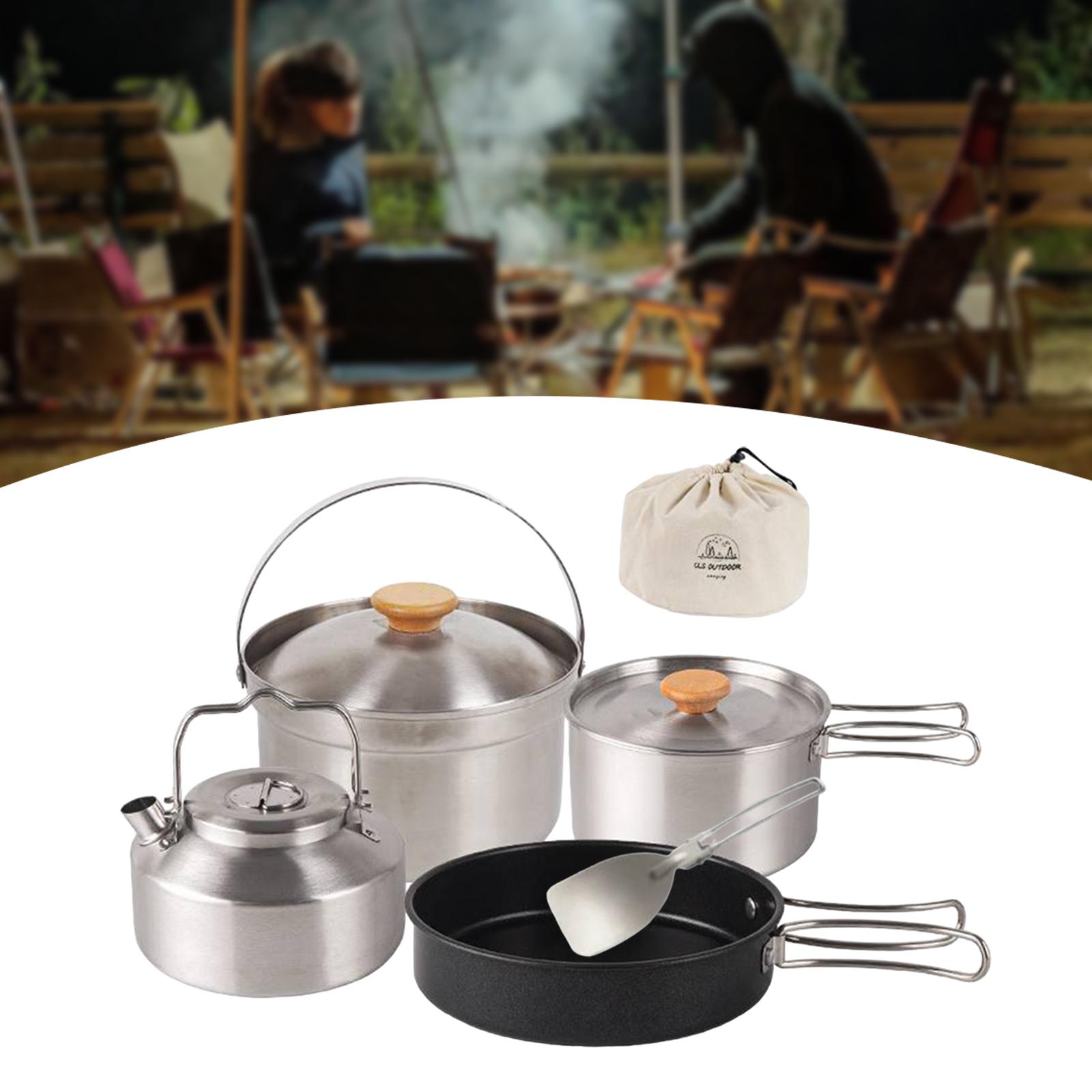 Peralatan Masak Berkemah Peral - Camping Cooking Set Non Stick ulasan dan harga