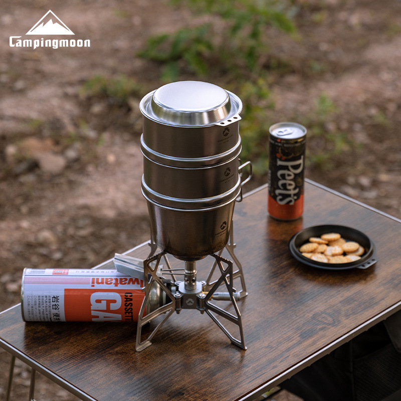 CAMPINGMOON S-SD Wajan Penggor - Camping Cooking Dishes ulasan dan harga