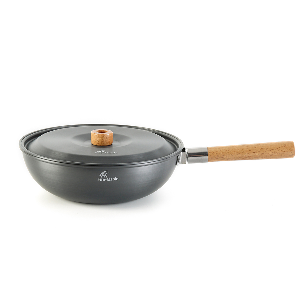 Wajan Berkemah Maple Api Wajan - Camping Cooking On Fire ulasan dan harga