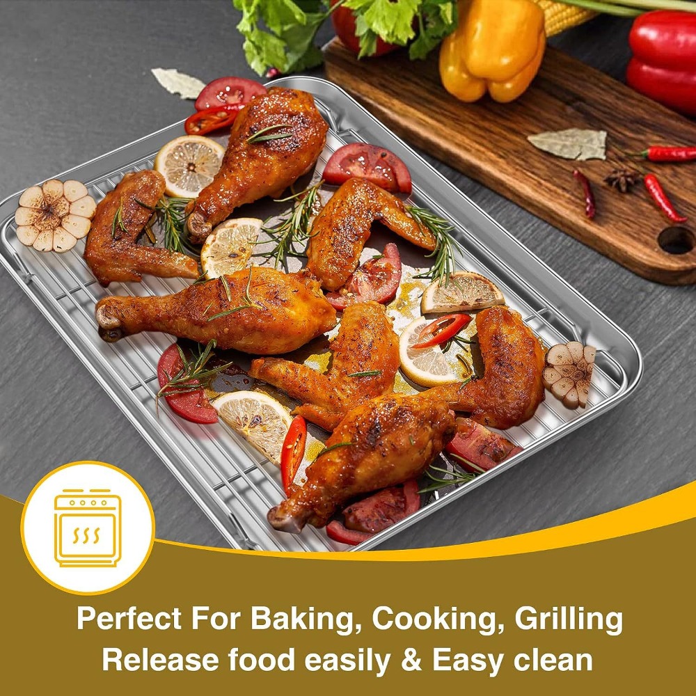 Loyang Multifungsi dengan Rak  - Camping Cooking Dishes ulasan dan harga
