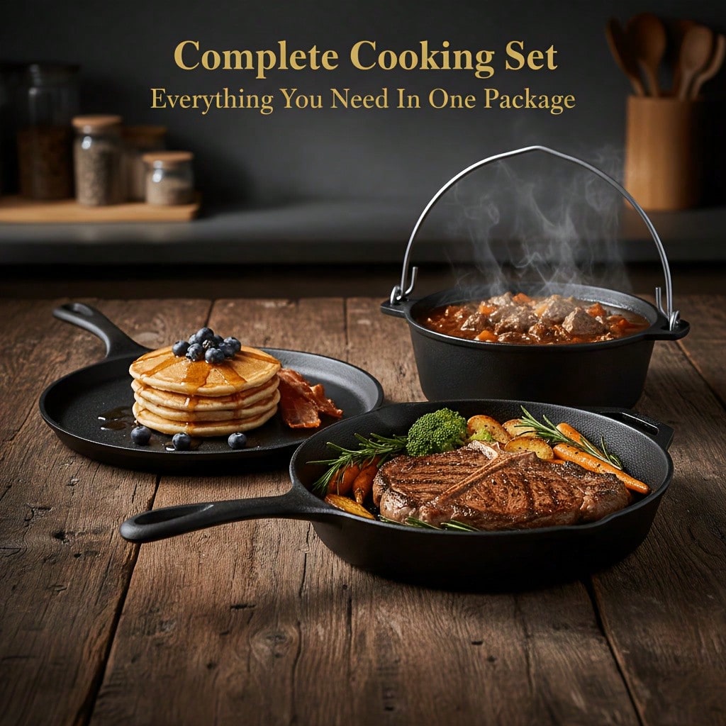 PACILACK Set Panci dan Wajan B - Camping Cooking Essentials ulasan dan harga