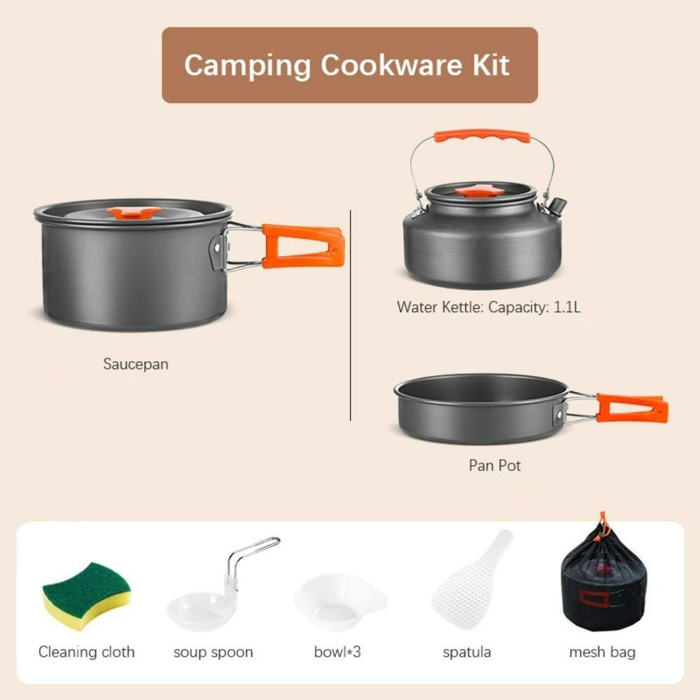 Peralatan Masak Camping dari P - Camping Cooking Set Non Stick ulasan dan harga