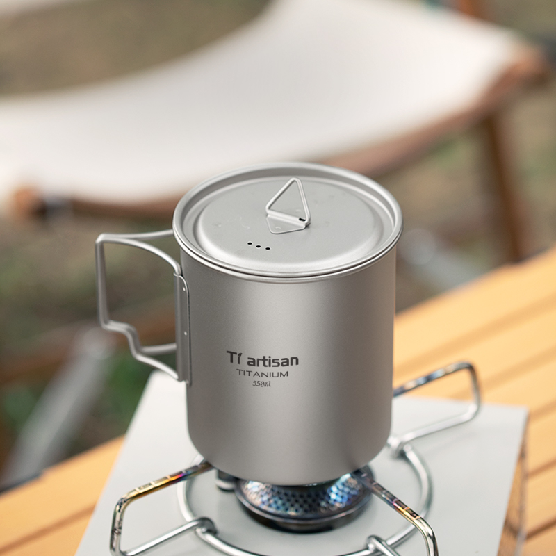 Tiartisan cangkir teh kopi por - Camping Cooking Kit ulasan dan harga
