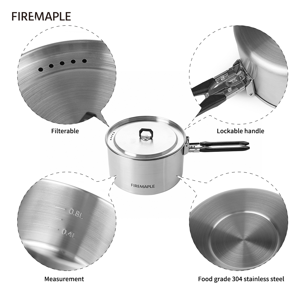 Peralatan Masak Berkemah Maple - Camping Cooking On Fire ulasan dan harga