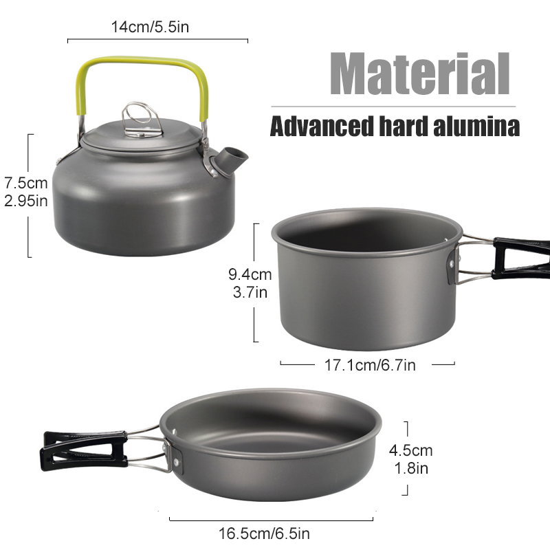 WESTTUNE Peralatan Masak Berke - Camping Cooking Essentials ulasan dan harga