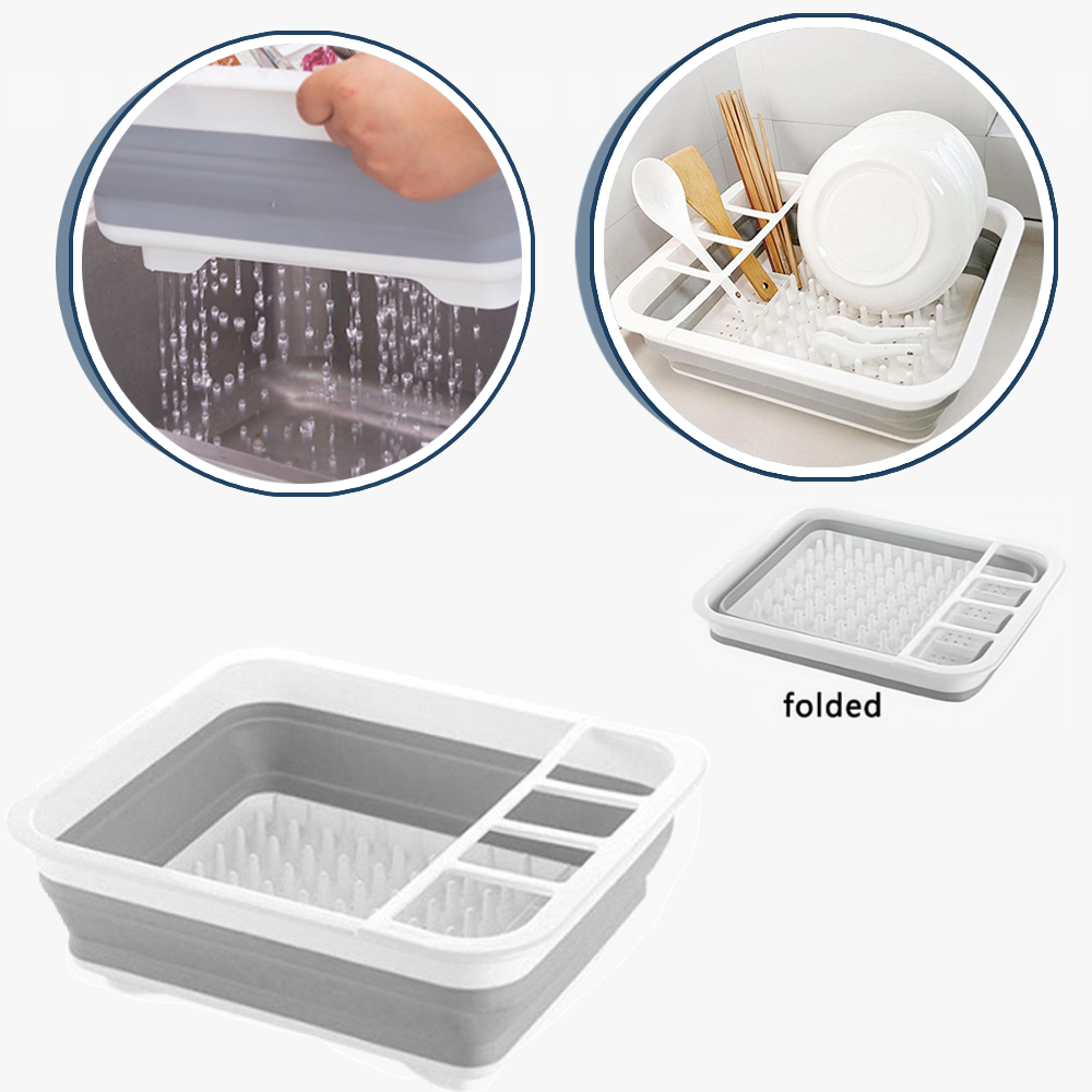 Rak Pengering Piring Lipat, Or - Camping Cooking Dishes ulasan dan harga