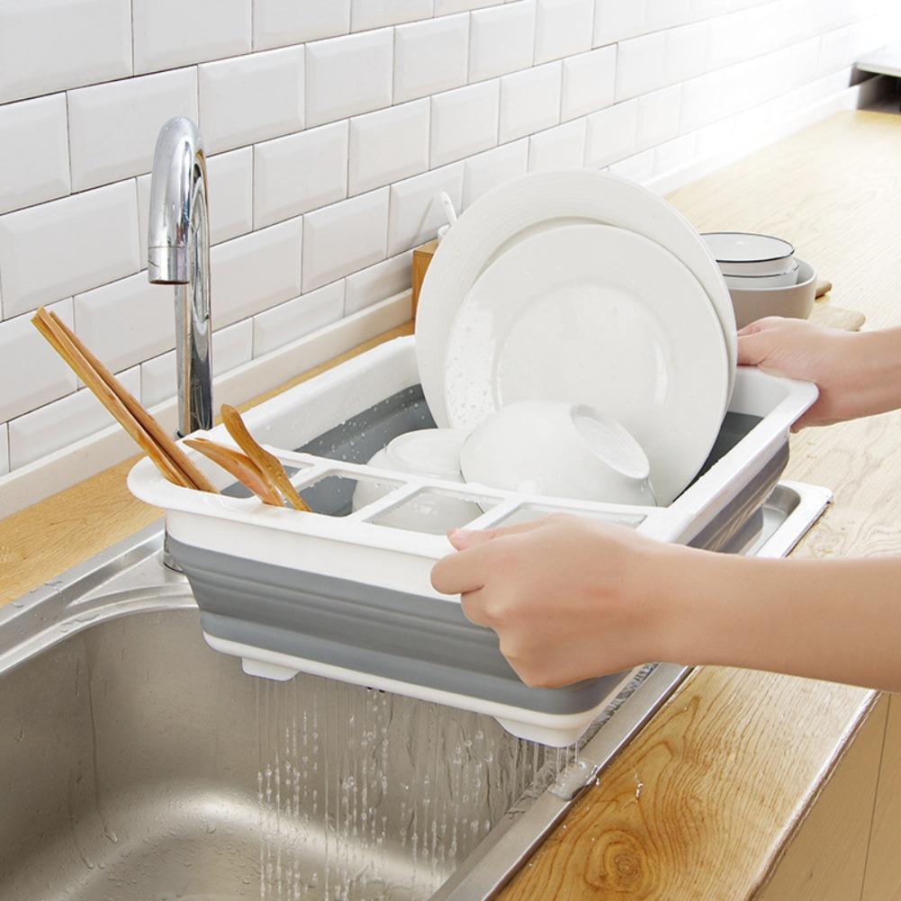 Rak Pengering Piring Lipat, Or - Camping Cooking Dishes ulasan dan harga