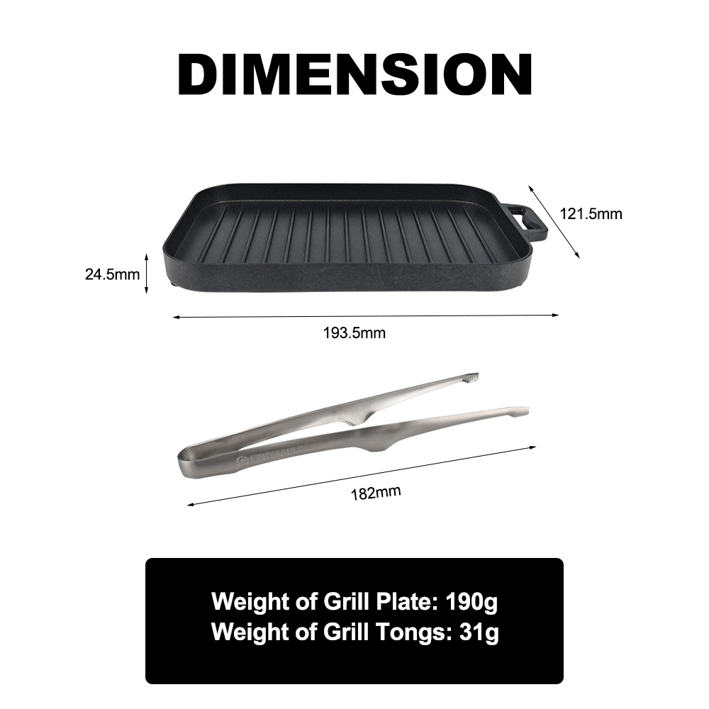 Firewall Set piring panggangan - Camping Cooking On Fire ulasan dan harga