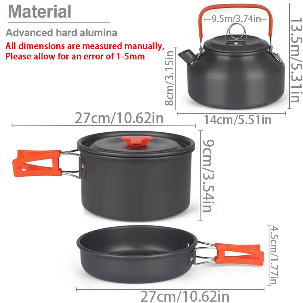 1 Buah/1Set Peralatan Masak Be - Camping Cooking Kit ulasan dan harga