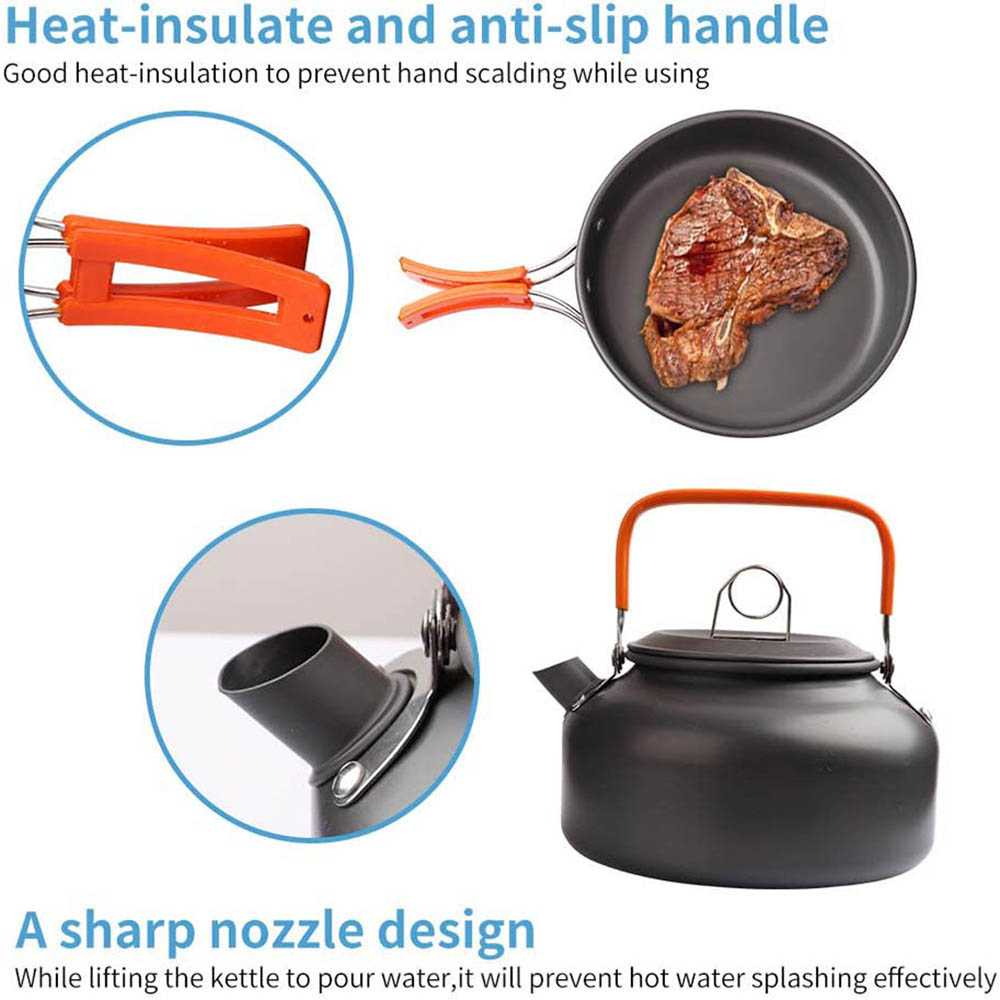 1 Buah/1Set Peralatan Masak Be - Camping Cooking Kit ulasan dan harga
