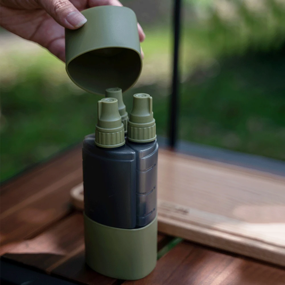 3 In 1 Botol Dispenser Bumbu B - Camping Cooking Kit ulasan dan harga