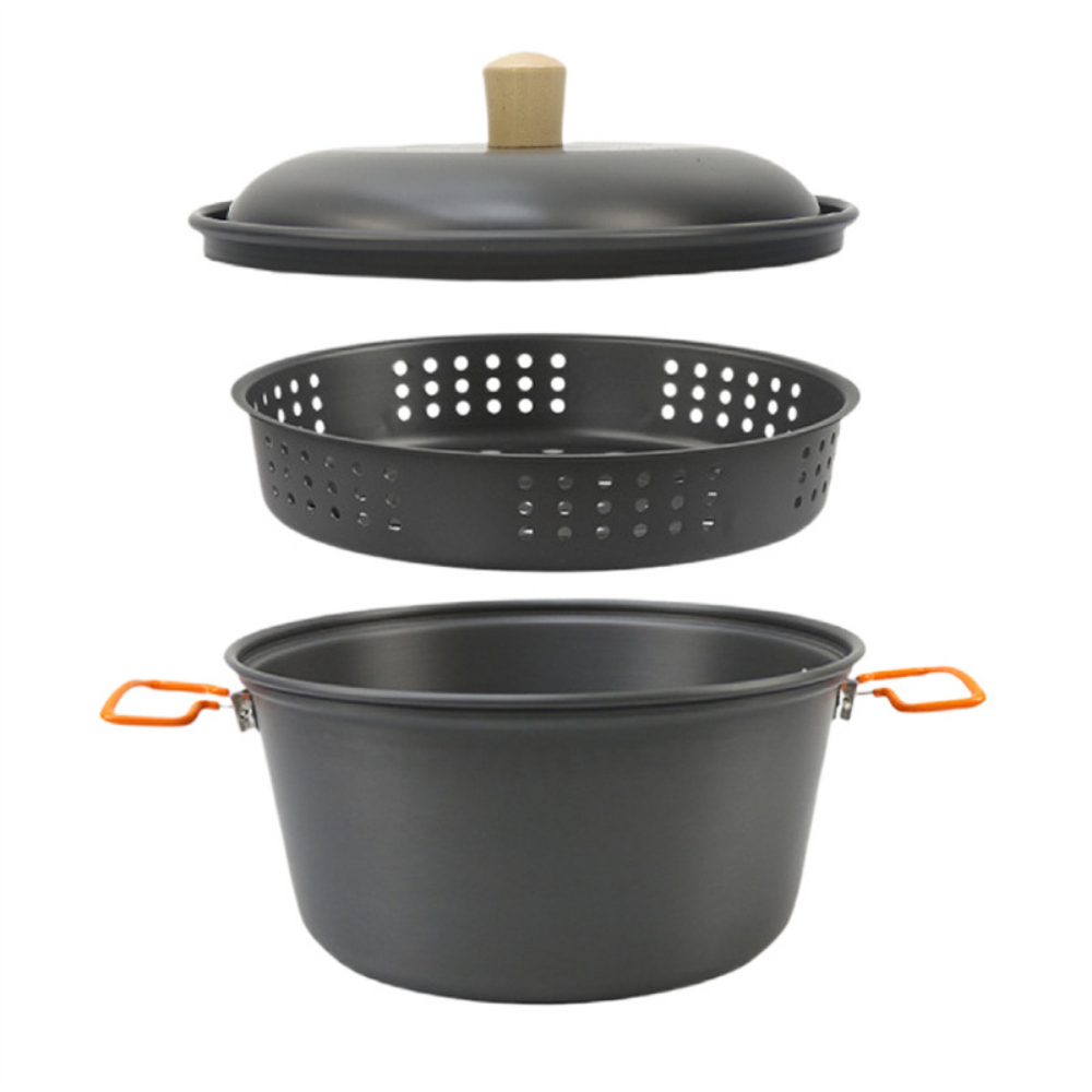 Set Panci Masak Luar Ruangan A - Camping Cooking Essentials ulasan dan harga