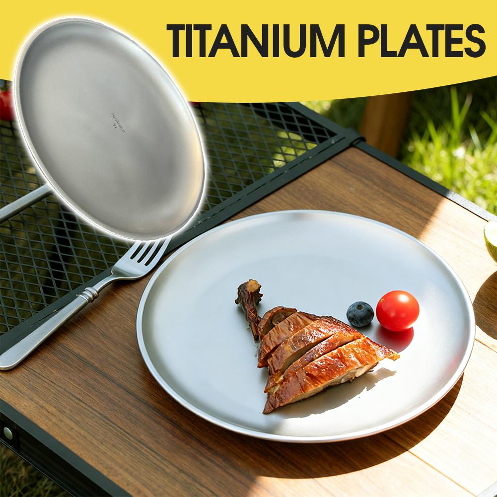 Piring Kemah Titanium Murni Ul - Camping Cooking Dishes ulasan dan harga