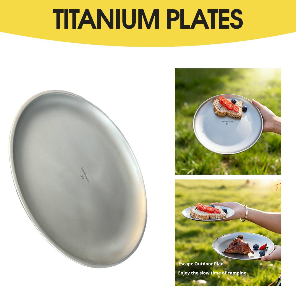 Piring Kemah Titanium Murni Ul - Camping Cooking Dishes ulasan dan harga