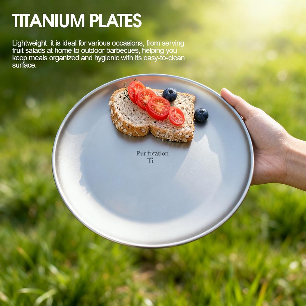 Piring Kemah Titanium Murni Ul - Camping Cooking Dishes ulasan dan harga
