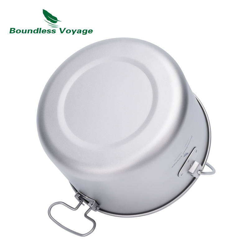 Boundless Voyage panci Titaniu - Camping Cooking Essentials ulasan dan harga