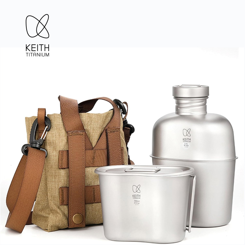 KEITH Perlengkapan Kantin Tita - Camping Cooking Kit ulasan dan harga