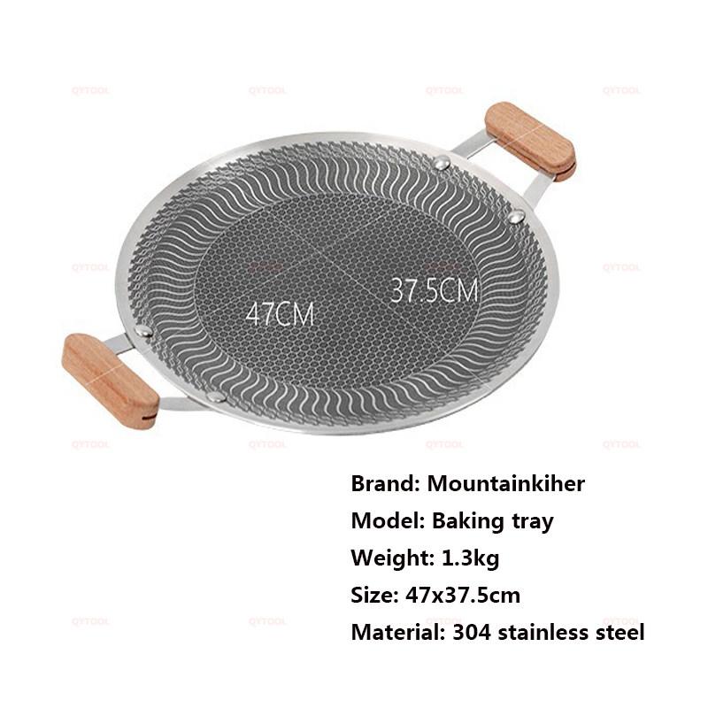 Mountainhiker Wajan BBQ Anti L - Camping Cooking Set Non Stick ulasan dan harga