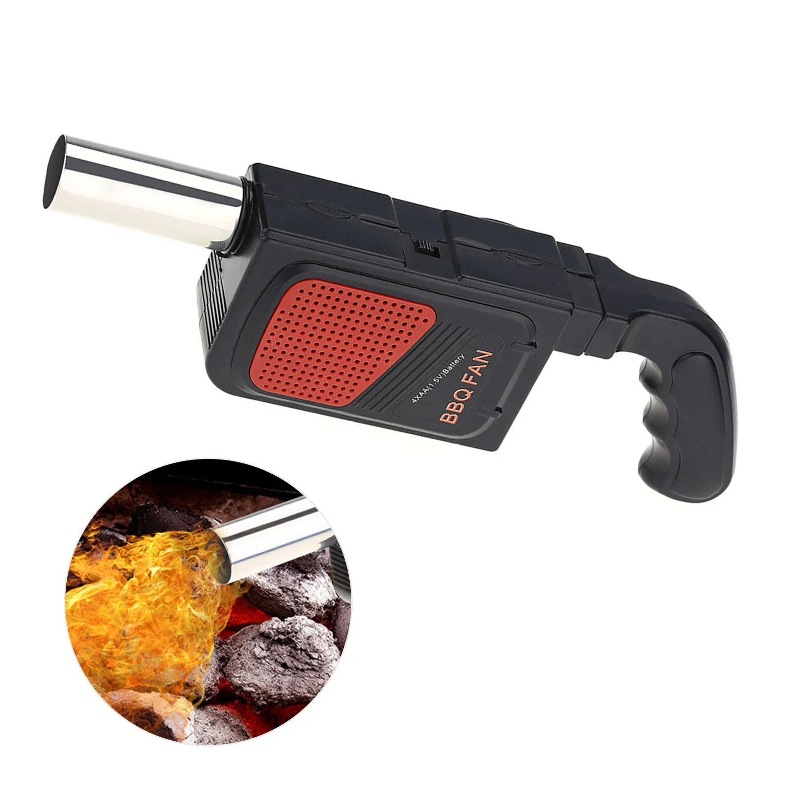Kipas BBQ Elektrik Genggam Por - Camping Hiking Cooking ulasan dan harga