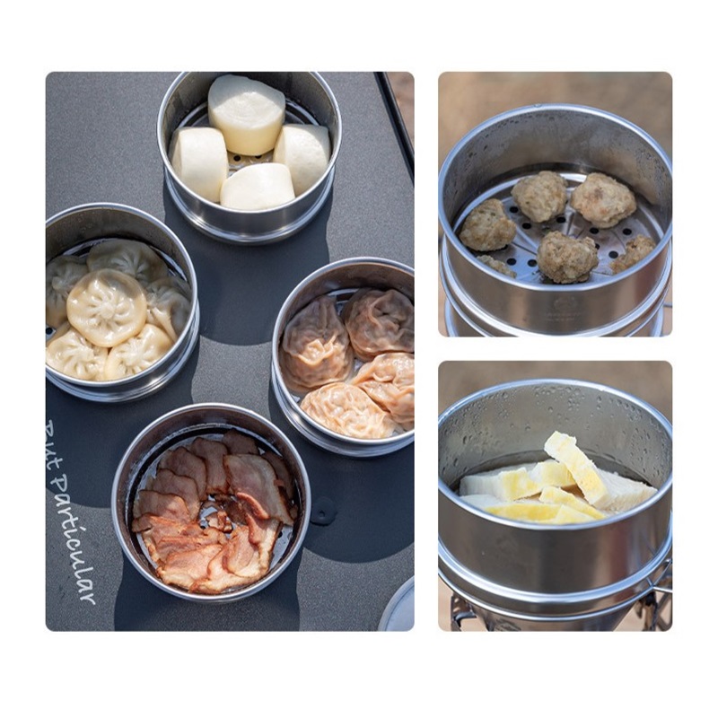 CAMPINGMOON Portatle nampan pe - Camping Cooking Dishes ulasan dan harga